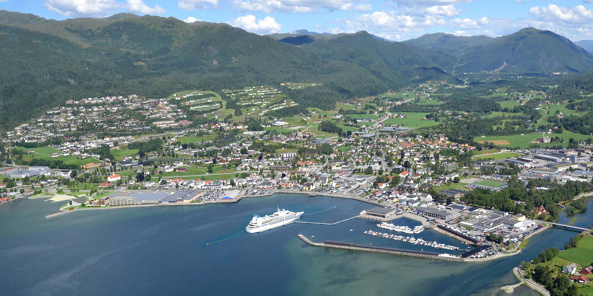 Nordfjordeid Harbor