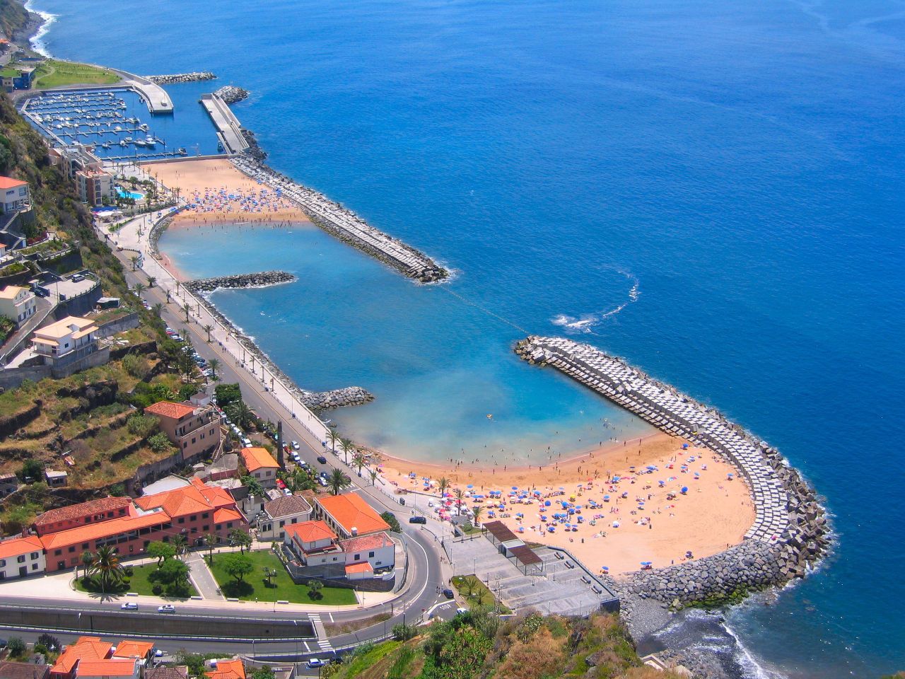 Calheta Beach and Marina