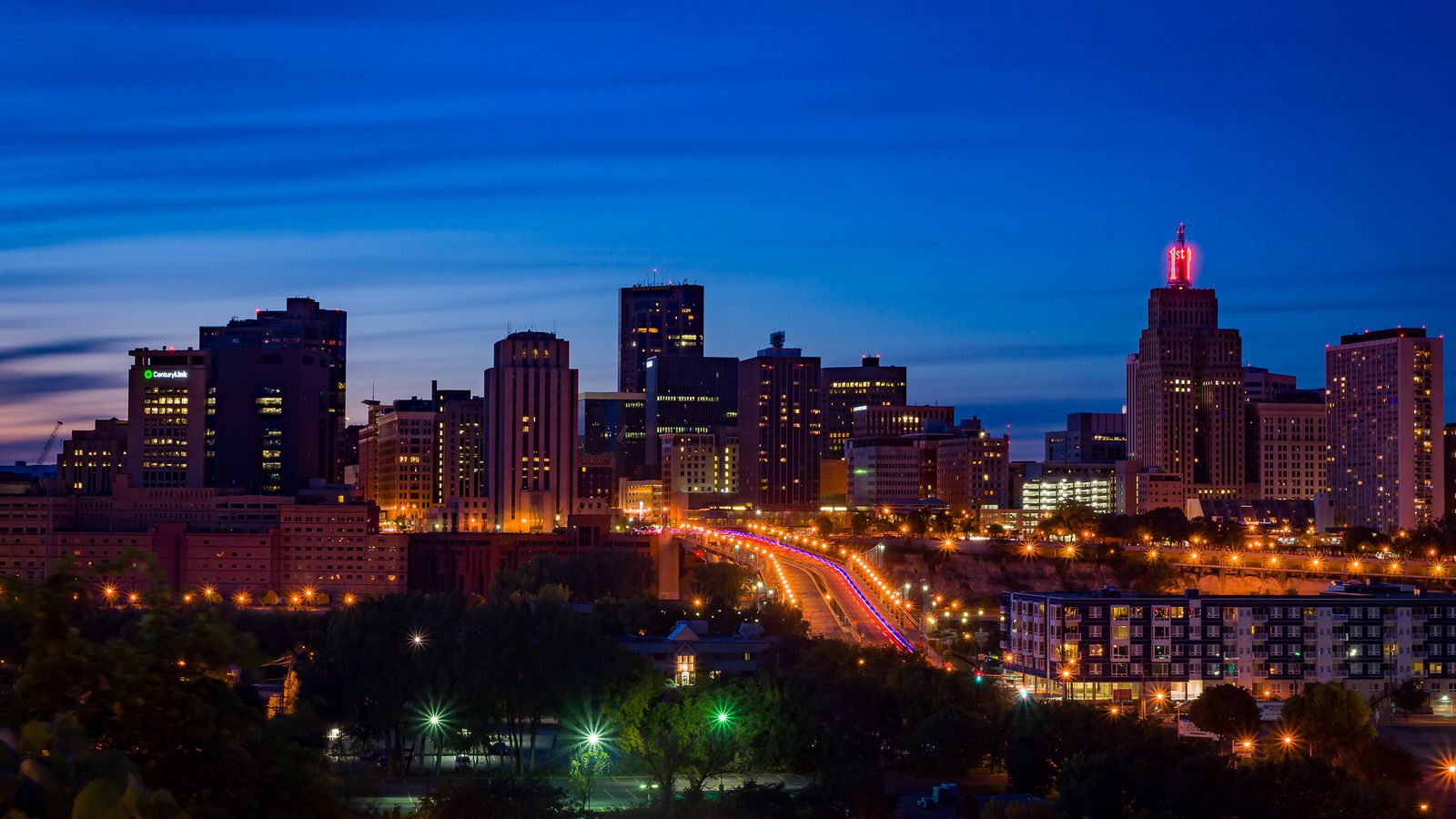 Bemidji Cityscape