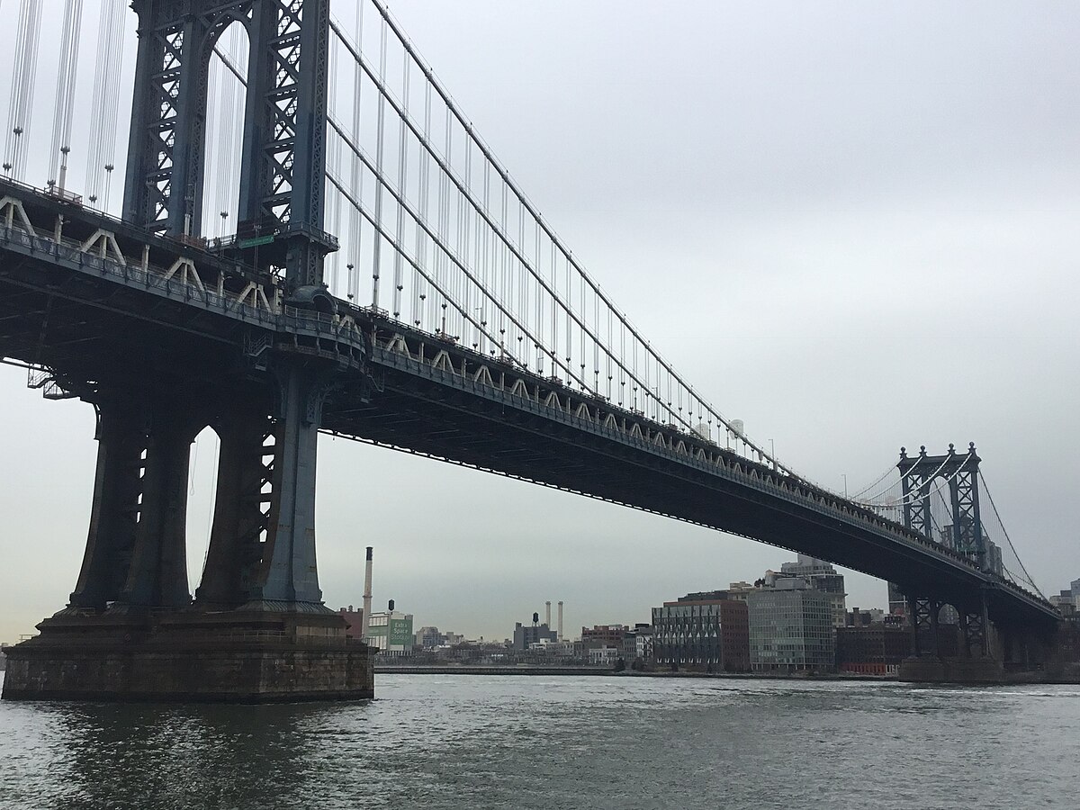 Brooklyn and Manhattan Bridges