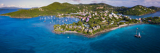 Cruz Bay Panoramic View