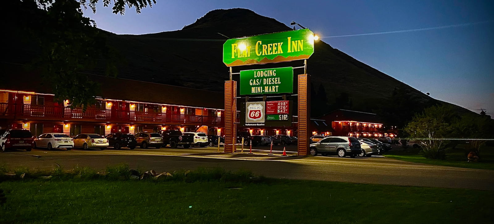 Flat Creek Inn Office